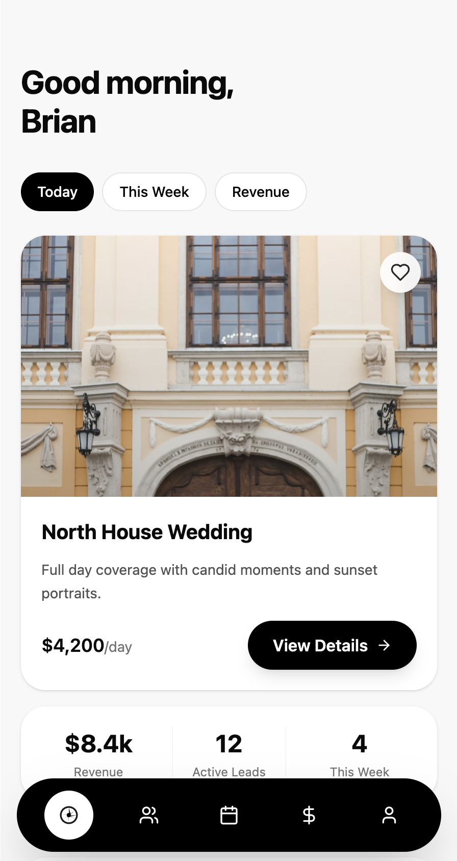 PIXEEL: Dashboard
